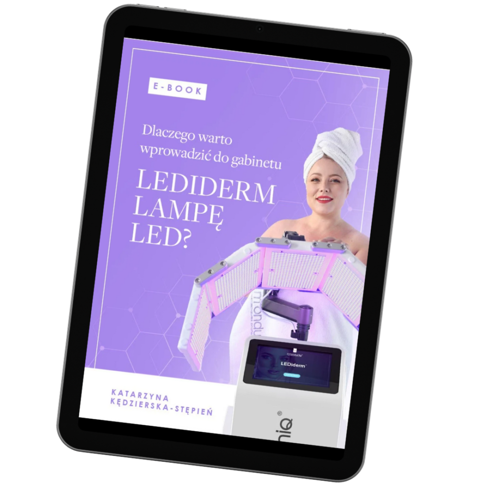 E-book Dlaczego warto wprowadzić do gabinetu LEDIDERM LAMPĘ LED?
